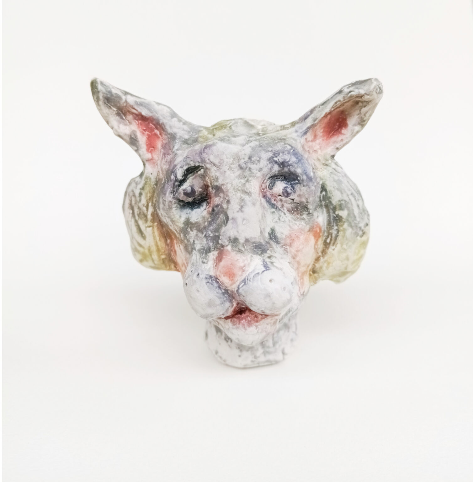 Josse Renda - Ceramic sculpture "Il gatto"