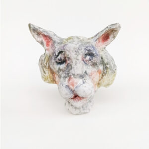 Josse Renda - Ceramic sculpture "Il gatto"