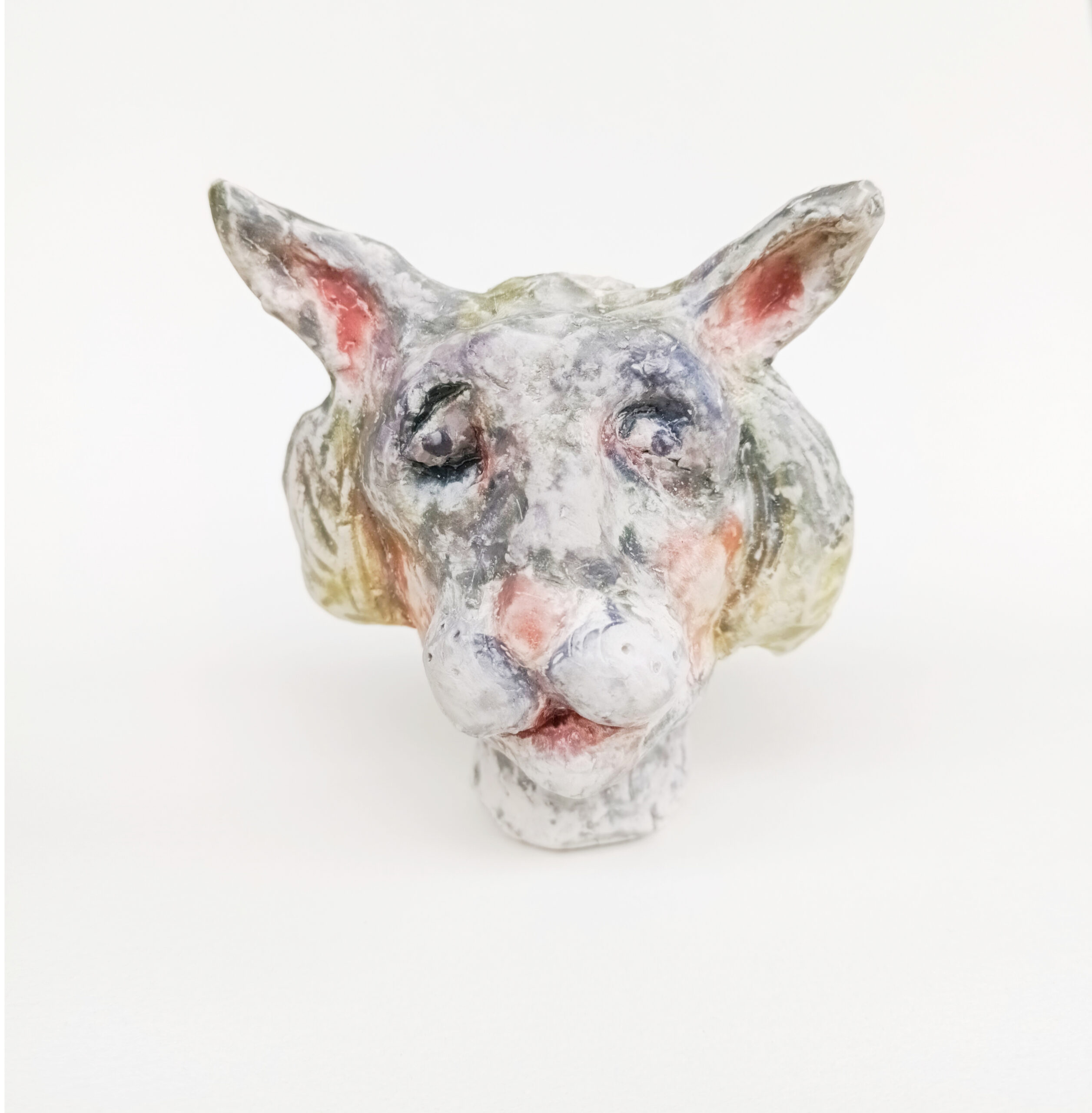 Josse Renda - Ceramic sculpture "Il gatto"