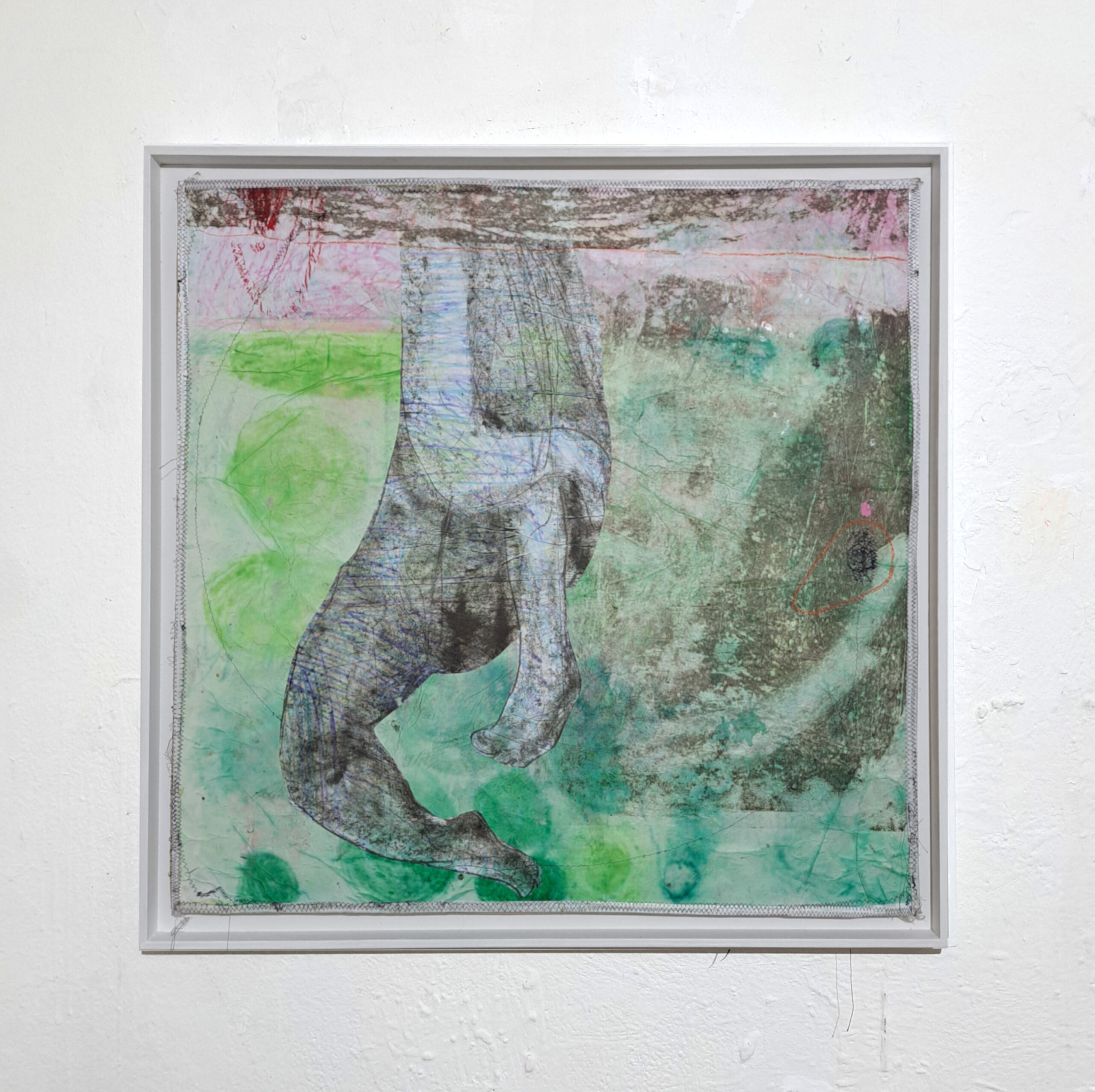 Marco Rossi - Painting "Senza Titolo III" ("Untitled III") from "THE SQUARE PROJECT" series - Image 4