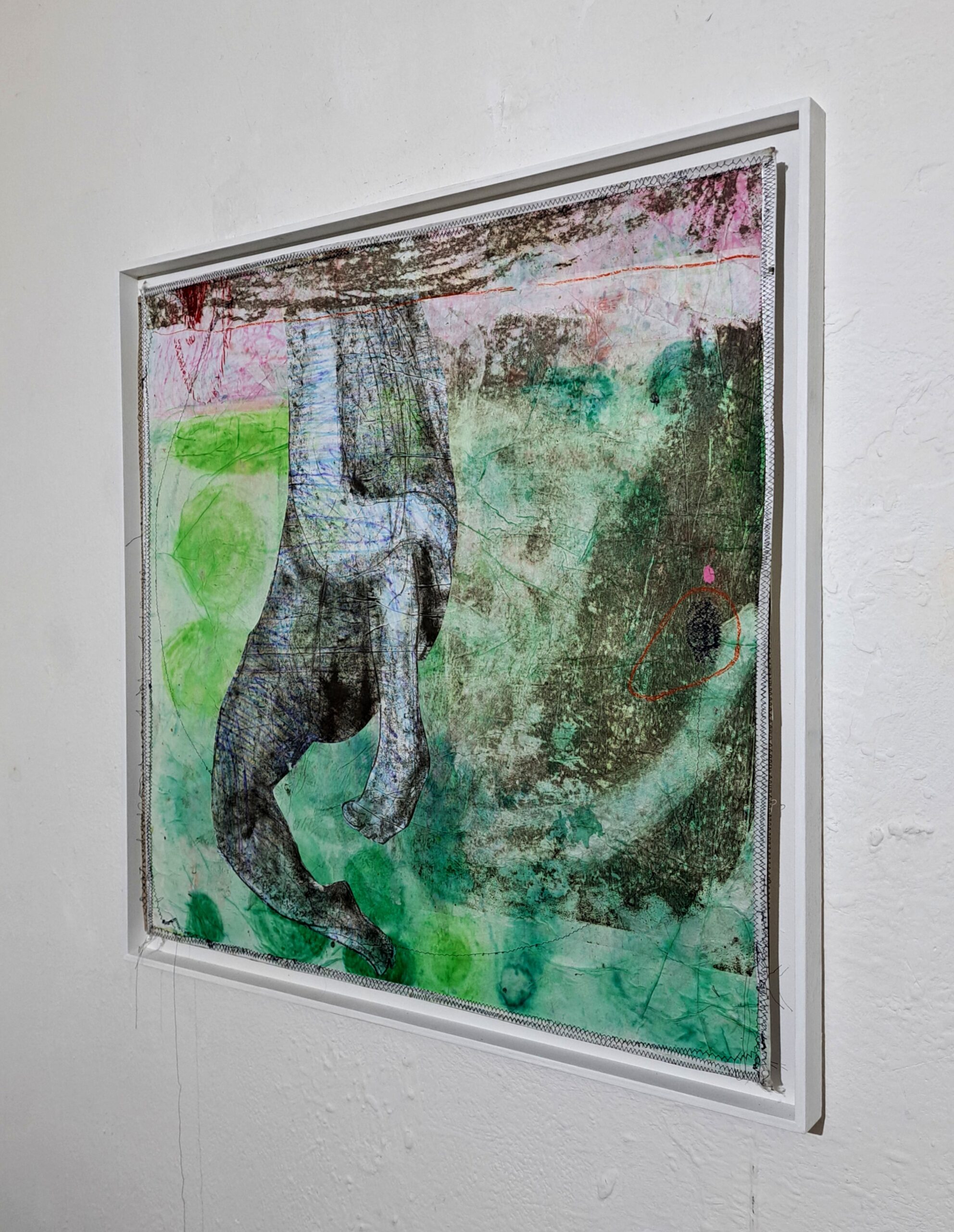 Marco Rossi - Painting "Senza Titolo III" ("Untitled III") from "THE SQUARE PROJECT" series - Image 3