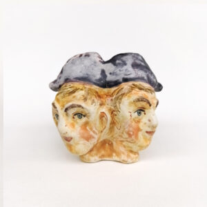 Josse Renda - Ceramic sculpture "I gendarmi"