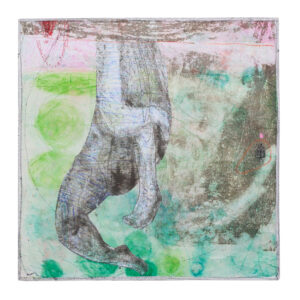 Marco Rossi - Painting "Senza Titolo III" ("Untitled III") from "THE SQUARE PROJECT" series